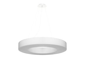 Kronleuchter SATURNO SLIM 70 weiß