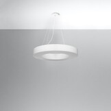 Kronleuchter SATURNO SLIM 70 weißg