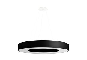 Kronleuchter SATURNO SLIM 70 schwarz