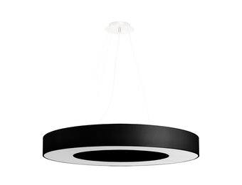 Kronleuchter SATURNO SLIM 70 schwarz