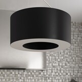 Kronleuchter SATURNO SLIM 70 schwarzg