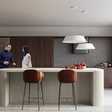 Deckenleuchte VEGA 60 weißg