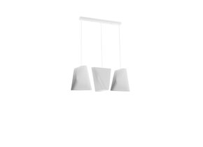 Kronleuchter BLUM 3 weiß