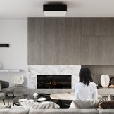 Kronleuchter LOKKO 45 schwarzg