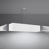 Kronleuchter SANTA 120 weißg