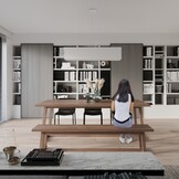 Kronleuchter SANTA 120 weißg