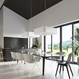 Kronleuchter URANO 60 weißg