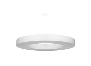 Kronleuchter SATURNO SLIM 90 weiß