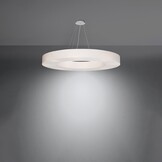 Kronleuchter SATURNO SLIM 90 weißg