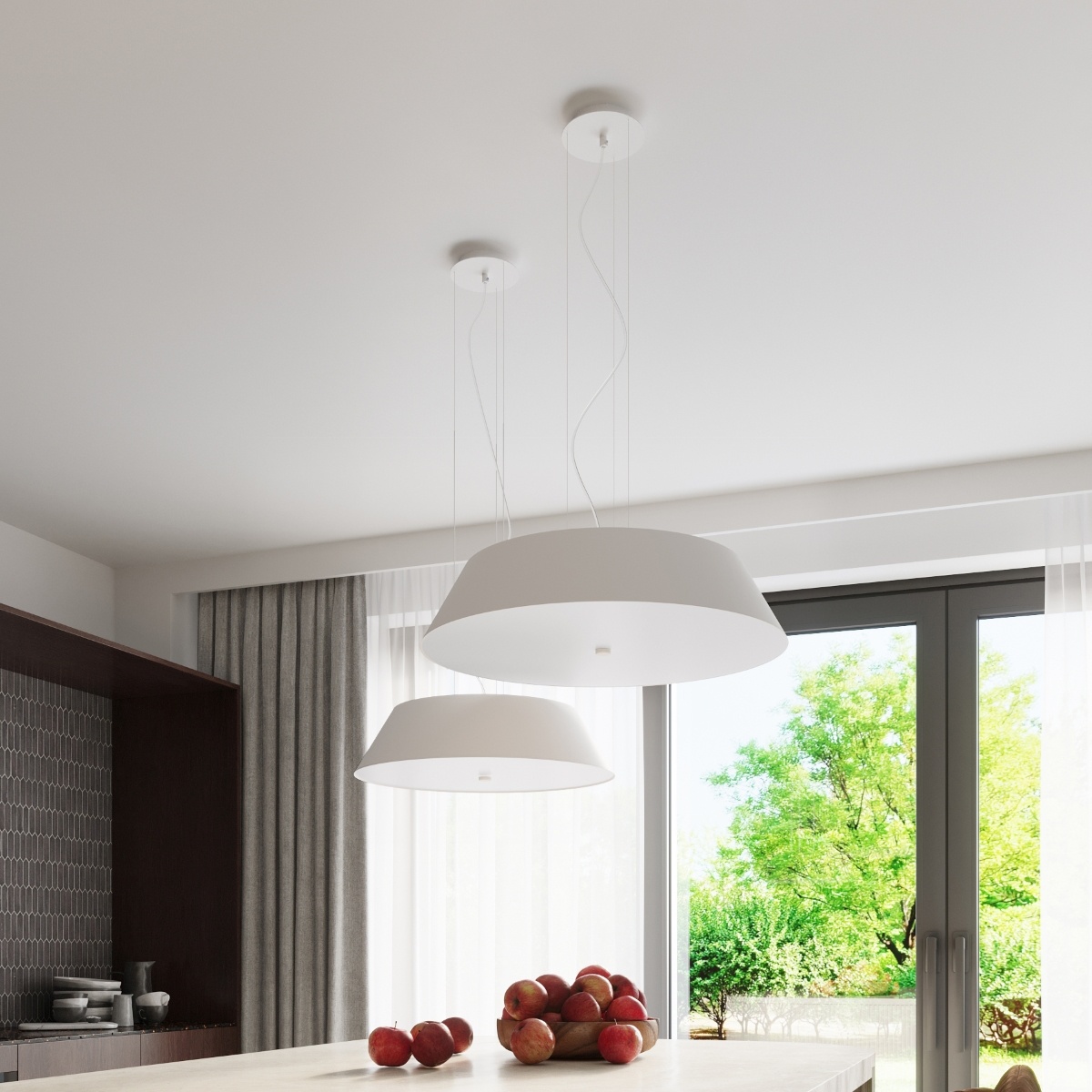Kronleuchter VEGA 70 weißg