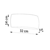 Wandleuchte Keramik PONTIUSg