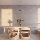 Hängeleuchte FLAVIO schwarzg