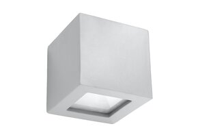 Wandleuchte Keramik LEO grau