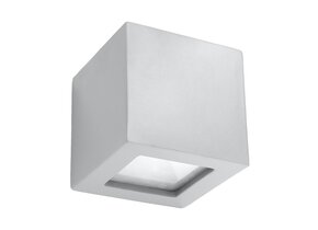 Wandleuchte Keramik LEO grau