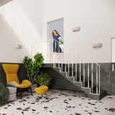 Wandleuchte Keramik PONTIUS graug