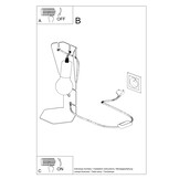 Tischleuchte ARBY weißg