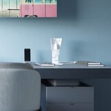 Tischleuchte ARBY weißg