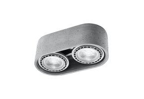 Deckenleuchte BASIC 2 Beton