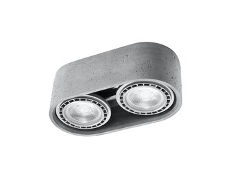 Deckenleuchte BASIC 2 Beton