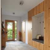 Deckenleuchte QUATRO 2 Betong