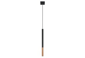 Hängeleuchte MOZAICA 1 schwarz/kupfer