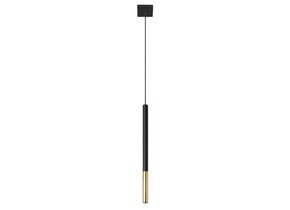 Hängeleuchte MOZAICA 1 schwarz/gold