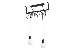 Kronleuchter SALAMANCA 2 schwarz