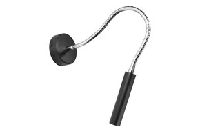Wandleuchte AXIL schwarz