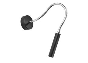 Wandleuchte AXIL schwarz