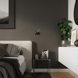 Wandleuchte AXIL schwarzg