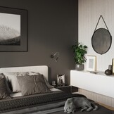 Wandleuchte AXIL schwarzg