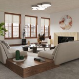 Deckenleuchte ARENA 55 graug