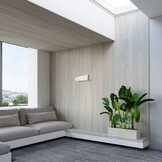 Wandleuchte BASCIA weißg