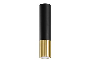 Deckenleuchte LOOPEZ schwarz/gold
