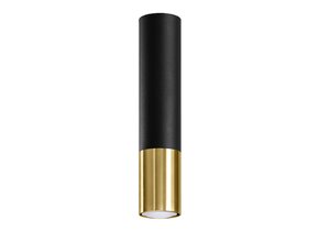 Deckenleuchte LOOPEZ schwarz/gold