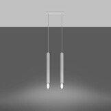 Hängeleuchte WEZYR 2 weißg