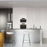 Hängeleuchte WEZYR 2 weißg