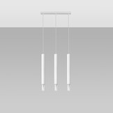 Hängeleuchte WEZYR 3 weißg