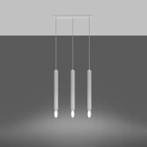 Hängeleuchte WEZYR 3 weißg