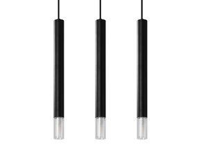 Hängeleuchte WEZYR 3 schwarz