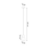 Hängeleuchte QUBIC schwarzg