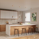 Hängeleuchte QUBIC graug