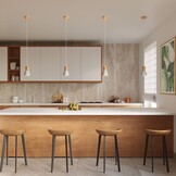 Hängeleuchte QUBIC graug