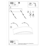 Wandleuchte ATENA Betong