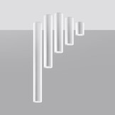 Deckenleuchte LAGOS 60 weißg