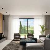 Deckenleuchte LAGOS 60 schwarzg