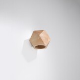 Wandleuchte WOODY Naturholzg