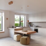 Deckenleuchte WOODY 1 Naturholzg