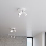 Deckenleuchte RING 3P weißg