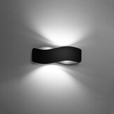 Wandleuchte TILA 40 schwarzg